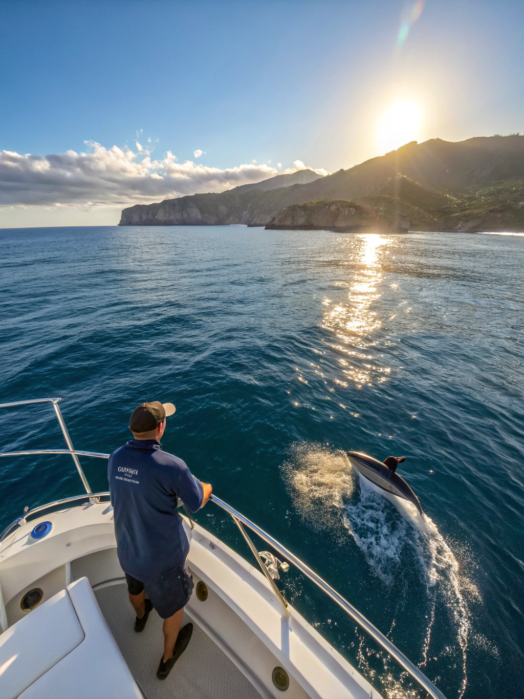 Scenic view of Banderas Bay