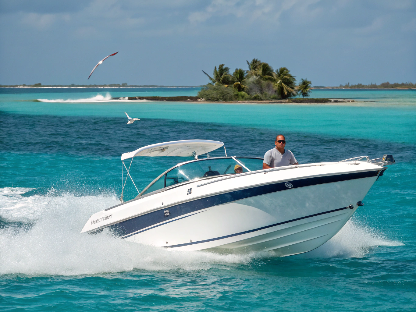 Premium fishing charter in action on Banderas Bay