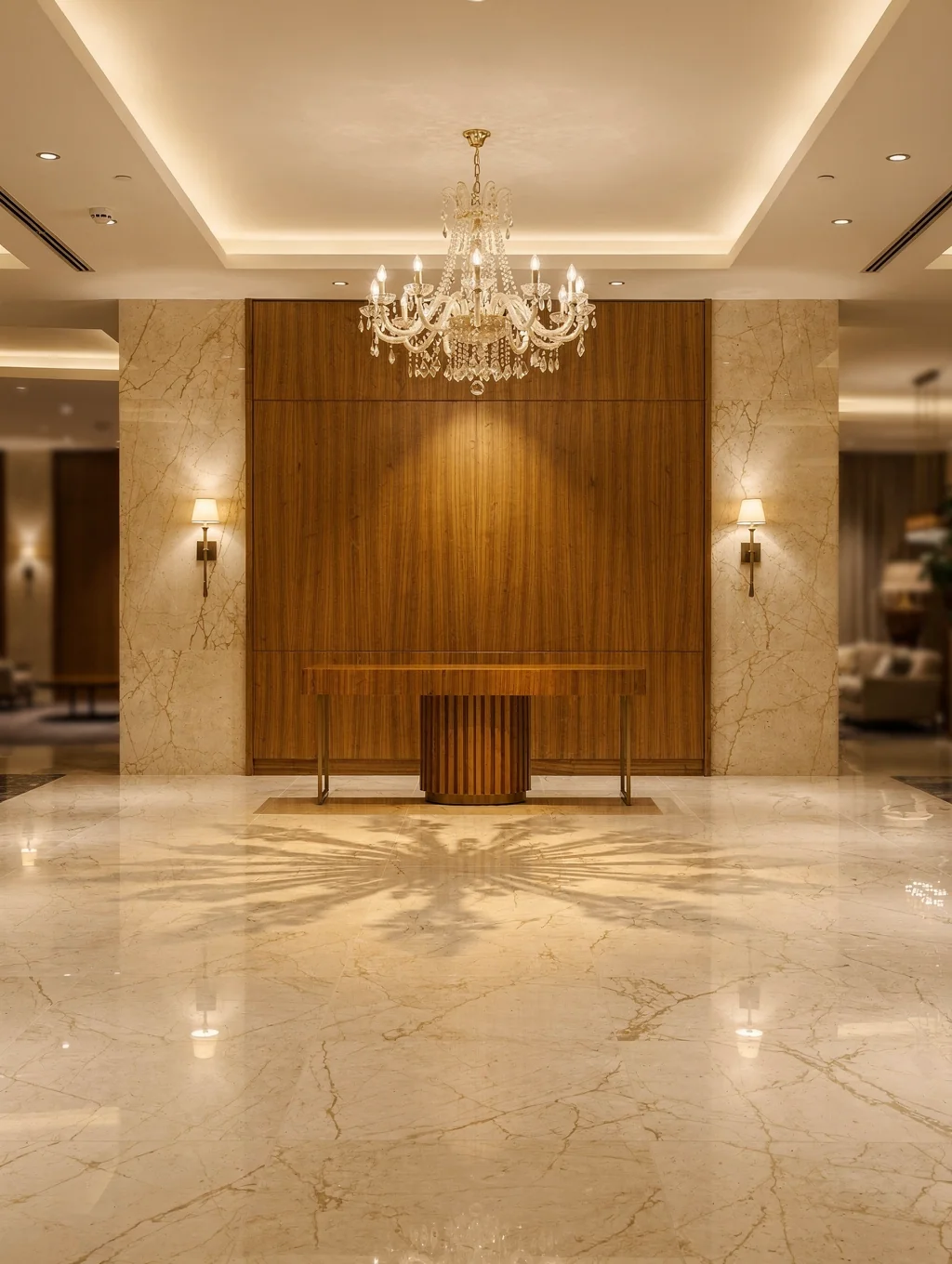 Boutique hotel interior in Thailand with revenue management dashboard
