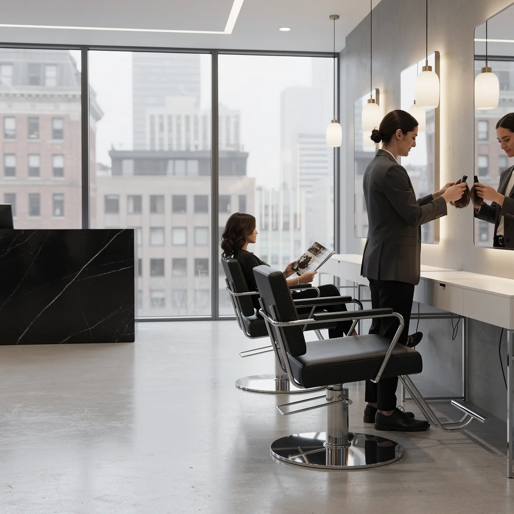 Salon Dmesh luxury interior design