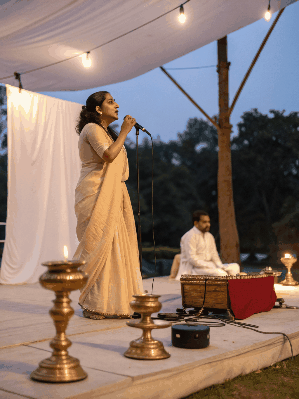 Ananya Roy, guest artist at BADFW Durgotsav