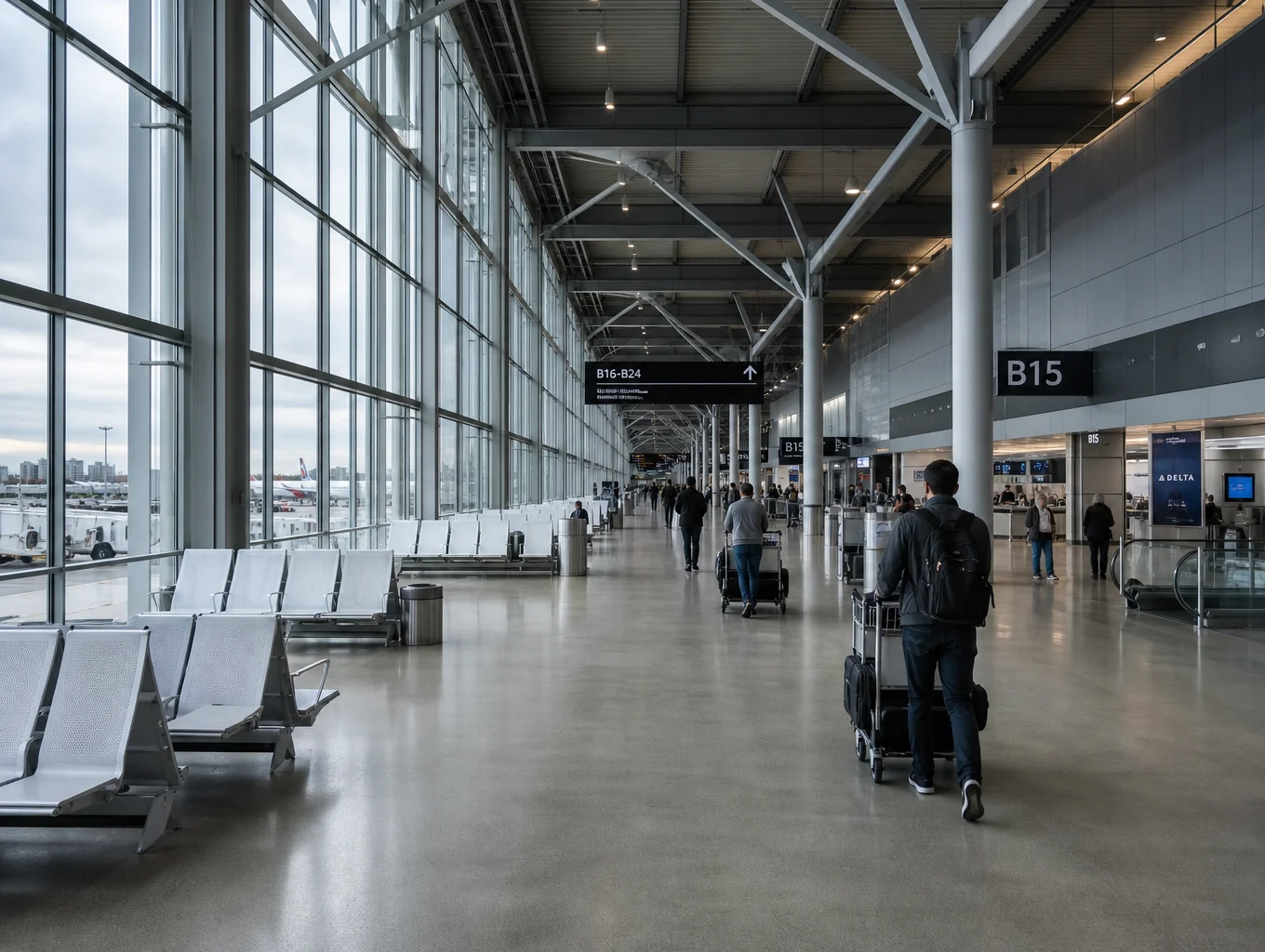 Airports and transportation stations