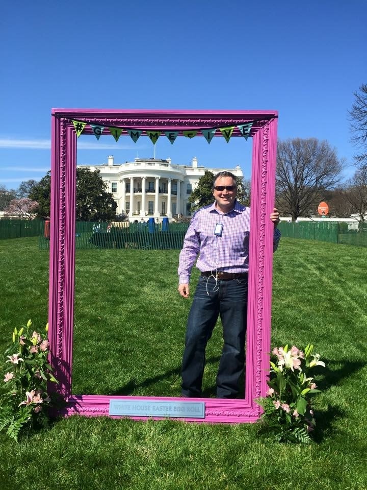 Scott Proposki at a White House event