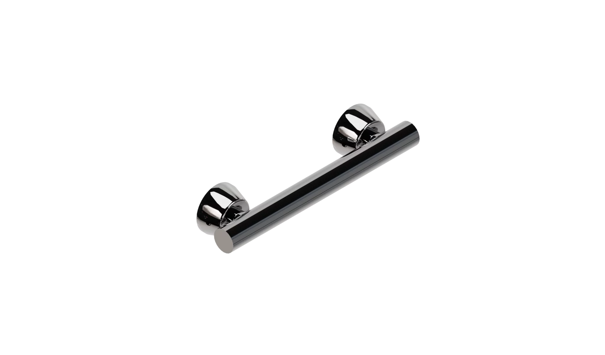 INVISIA linear safety grab bar with concealed mounting hardware in polished chrome