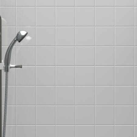 Best Bath 4″ Smooth Tile shower wall finish pattern