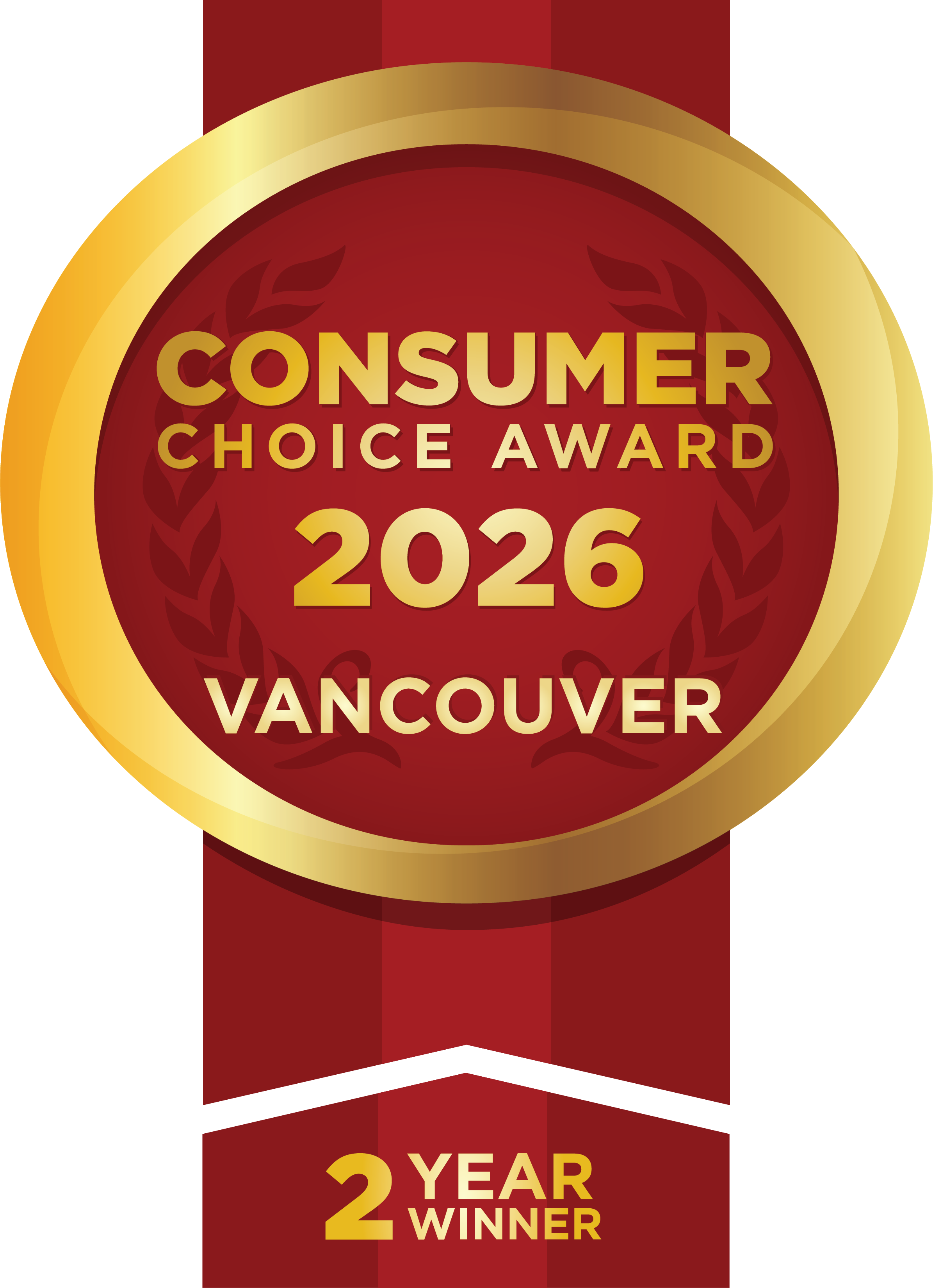 Consumer Choice Award Vancouver 2026 – 2 Year Winner