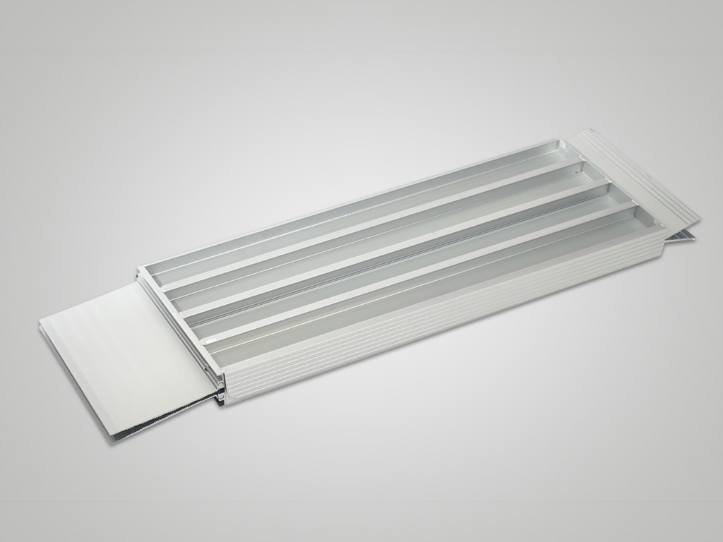 Folded National Ramp Freedom Series aluminum portable ramp with carrying handle