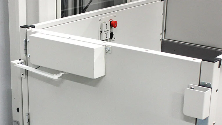 Bruno automatic power platform gate operator mechanism