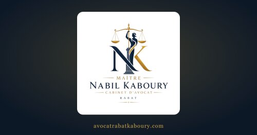 Logo du cabinet Avocat rabat | Maître Nabil kaboury | محامي بالرباط